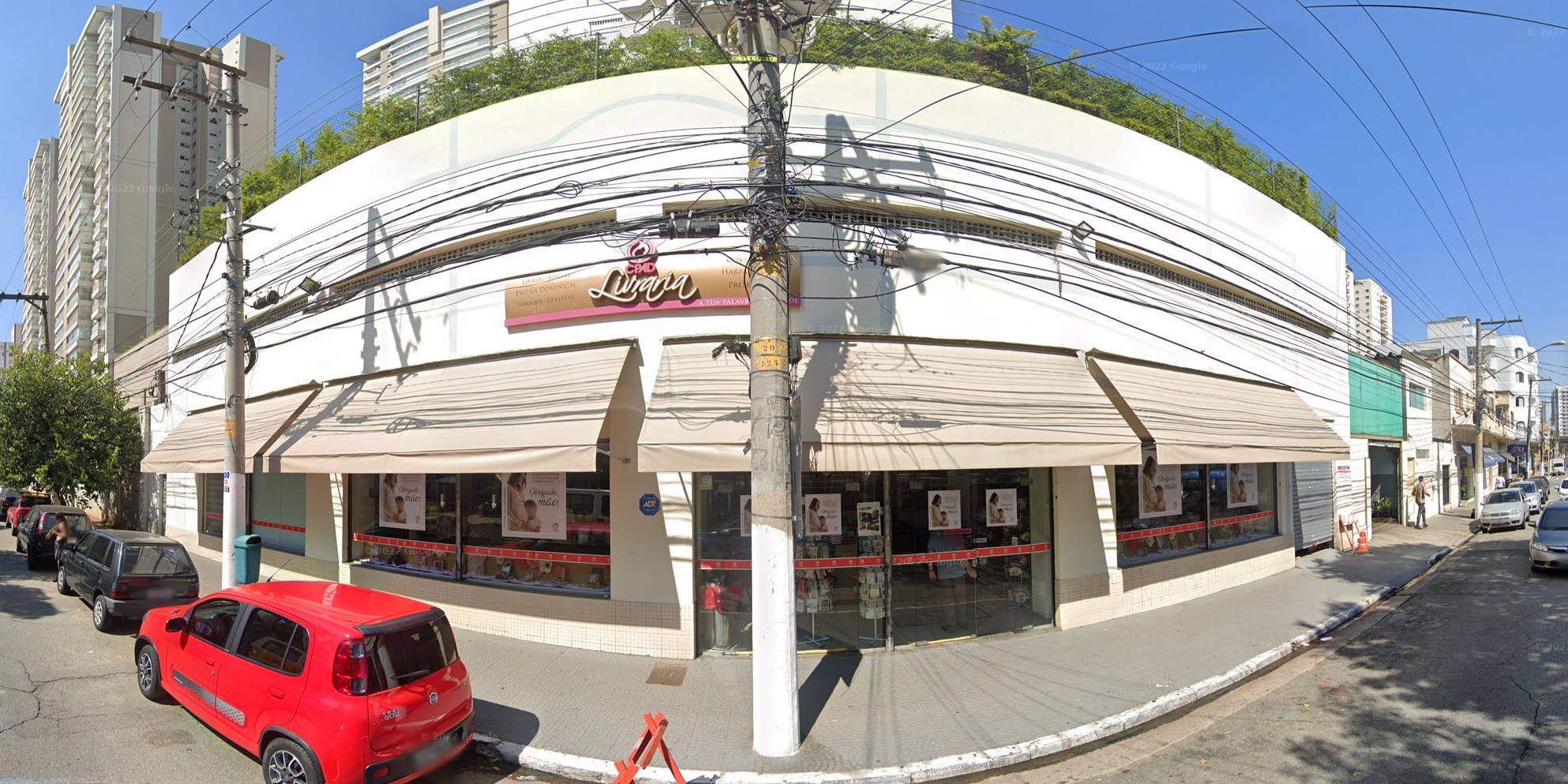 Fachada da loja comercial no Belenzinho